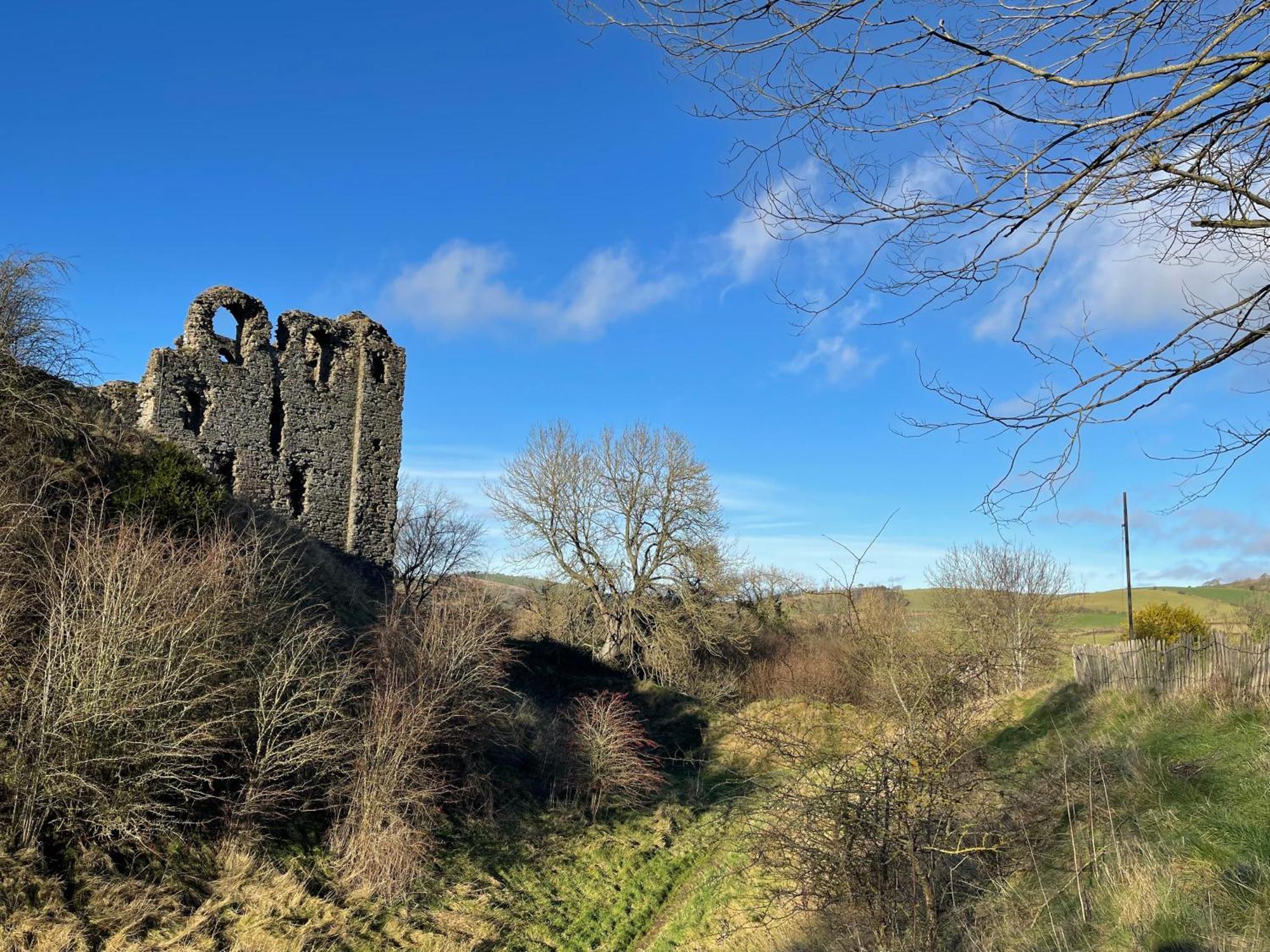 Beech Cottage With Clun Castle View Esterno foto
